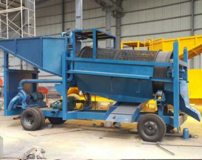 小型旱地淘金設備