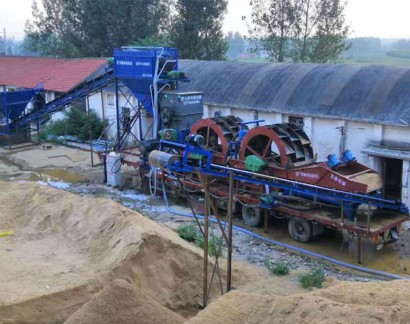 移動(dòng)破碎水洗設(shè)備