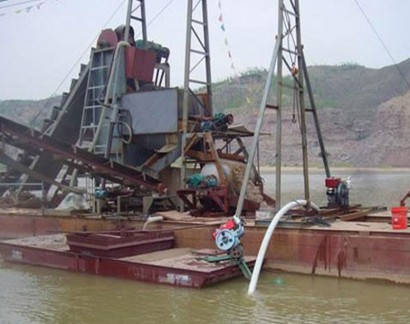 鐵砂船、鐵砂提取設(shè)備