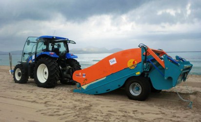 簡述沙灘清潔車